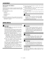 Предварительный просмотр 18 страницы RIDGID RD905712B Operator'S Manual