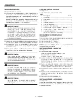 Предварительный просмотр 61 страницы RIDGID RD905712B Operator'S Manual