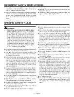 Preview for 10 page of RIDGID RD906500P Series Operating Manual