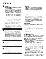 Preview for 19 page of RIDGID RD906500P Series Operating Manual