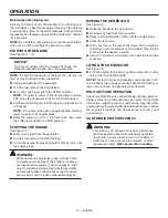 Preview for 21 page of RIDGID RD906500P Series Operating Manual