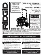 RIDGID RD906812 Series Operator'S Manual preview