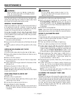 Предварительный просмотр 23 страницы RIDGID RD906812A Operator'S Manual