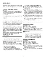 Preview for 21 page of RIDGID RD906814P Operator'S Manual