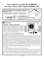 Preview for 48 page of RIDGID RD906814P Operator'S Manual