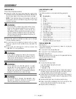 Preview for 17 page of RIDGID RD907000P Operator'S Manual