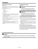 Preview for 18 page of RIDGID RD907000P Operator'S Manual