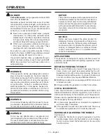 Preview for 19 page of RIDGID RD907000P Operator'S Manual