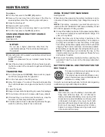 Preview for 24 page of RIDGID RD907000P Operator'S Manual