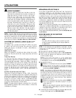 Preview for 41 page of RIDGID RD907000P Operator'S Manual