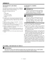 Preview for 58 page of RIDGID RD907000P Operator'S Manual