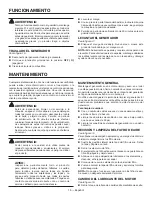 Preview for 62 page of RIDGID RD907000P Operator'S Manual