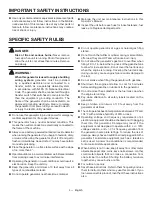 Preview for 10 page of RIDGID RD907500P Operator'S Manual