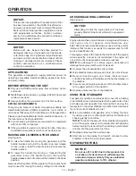 Preview for 19 page of RIDGID RD907500P Operator'S Manual