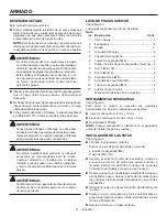 Preview for 66 page of RIDGID RD907500P Operator'S Manual