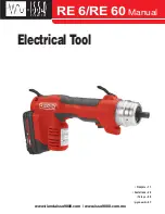 RIDGID RE 6 Manual предпросмотр