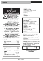 Предварительный просмотр 48 страницы RIDGID RP 210-B Manual