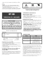 Предварительный просмотр 4 страницы RIDGID RP 300 Operating Instructions Manual