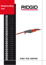 Предварительный просмотр 1 страницы RIDGID RS-570 Operator'S Manual