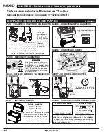 Preview for 26 page of RIDGID RSM3300 Operating Instructions And Parts Manual