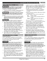 Preview for 11 page of RIDGID RSS-1000 Operating Instructions And Parts Manual