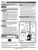 Предварительный просмотр 16 страницы RIDGID RSS-1000 Operating Instructions And Parts Manual