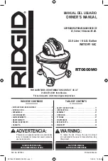 RIDGID RT0600M0 Owner'S Manual предпросмотр