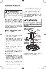 Предварительный просмотр 40 страницы RIDGID RT1600M0 Owner'S Manual