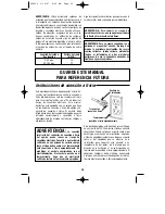 Предварительный просмотр 26 страницы RIDGID RV2400A Owner'S Manual