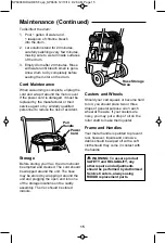 Предварительный просмотр 15 страницы RIDGID RV34100 Owner'S Manual