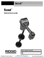 Preview for 3 page of RIDGID Scout Operator'S Manual