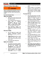 Preview for 4 page of RIDGID SeekTech SR-60 Operator'S Manual