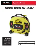 RIDGID SeekTech ST-33Q Operator'S Manual предпросмотр