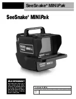 Preview for 15 page of RIDGID SeeSnake MINIPak Manual