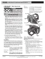 RIDGID STRUTSLAYR Instructions Manual preview