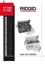 RIDGID SuperFreeze SF-2300 Manual preview