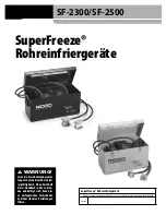 Предварительный просмотр 43 страницы RIDGID SuperFreeze SF-2300 Manual