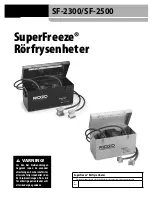 Предварительный просмотр 99 страницы RIDGID SuperFreeze SF-2300 Manual