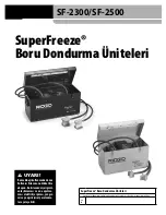 Предварительный просмотр 295 страницы RIDGID SuperFreeze SF-2300 Manual