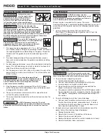 Предварительный просмотр 4 страницы RIDGID TP-160 Operating Instructions And Parts Manual