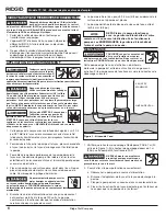 Preview for 8 page of RIDGID TP-160 Operating Instructions And Parts Manual