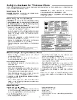 Предварительный просмотр 3 страницы RIDGID TP13000 Owner'S Manual