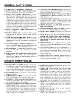 Preview for 4 page of RIDGID TS2400LS Operator'S Manual