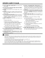 Preview for 5 page of RIDGID TS2400LS Operator'S Manual