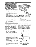 Предварительный просмотр 34 страницы RIDGID TS3612 Owner'S Manual