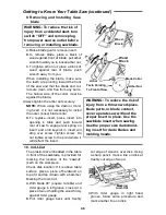 Предварительный просмотр 46 страницы RIDGID TS3612 Owner'S Manual