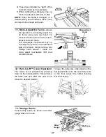 Предварительный просмотр 47 страницы RIDGID TS3612 Owner'S Manual