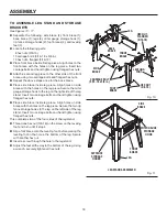 Предварительный просмотр 18 страницы RIDGID TS3660 Operator'S Manual