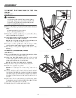 Предварительный просмотр 19 страницы RIDGID TS3660 Operator'S Manual