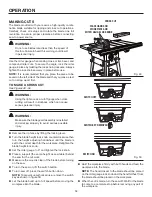 Предварительный просмотр 34 страницы RIDGID TS3660 Operator'S Manual